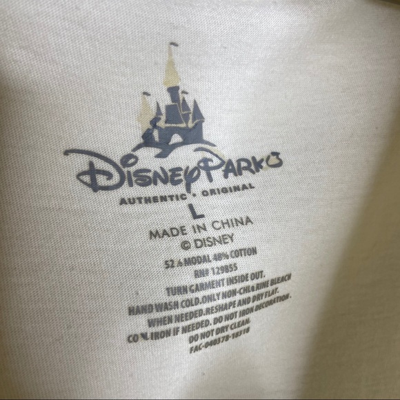 DISNEY Parks Girls Cupcake Mickey Bar Tee Large - Picture 3 of 5